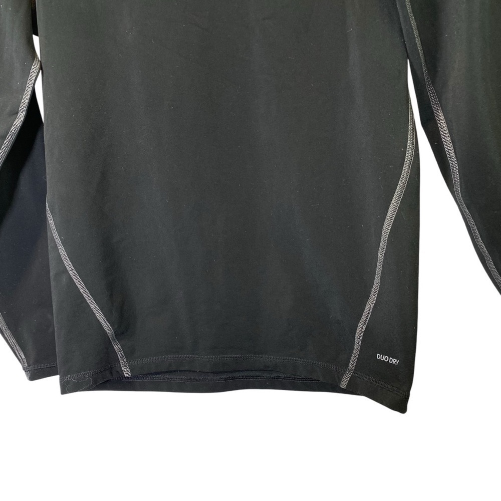 CHAMPION Duo Dry Long Sleeve Base Layer Shirt Women XL Black with accent stitch - Picture 3 of 8